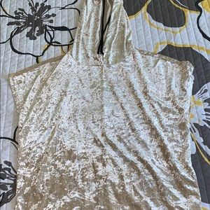 Velvet jacket  sleeveless